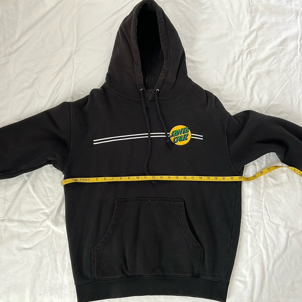 Santa Cruz medium hoodie black teen